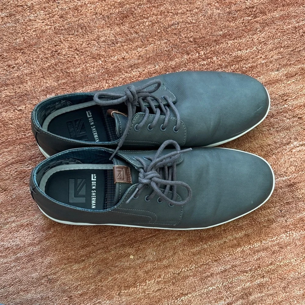 Ben Sherman Men's Gray Sneakers Size 9.5